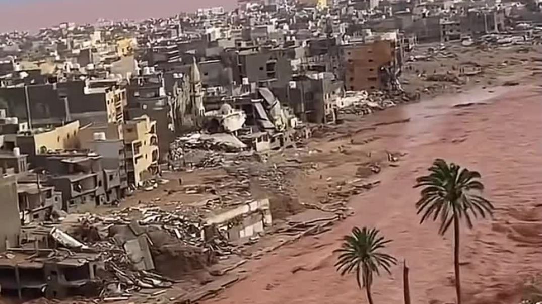 ⁣Город Дерна в Ливии