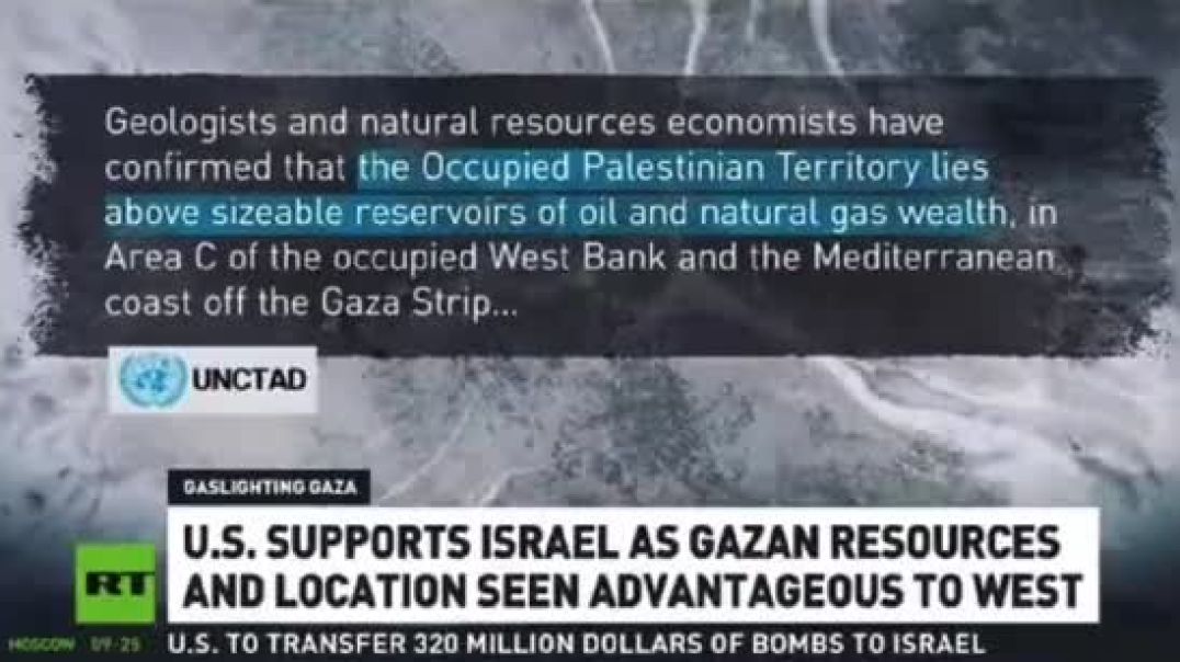 ⁣В газе обнаружили нефть и газ, и после этого началась операция Израиля