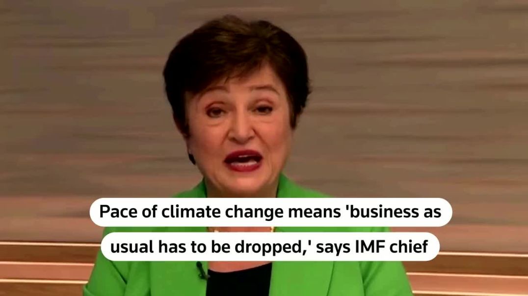 Руководитель МВФ Кристалина Георгиева призвала международное сообщество сократить выбросы углекислог