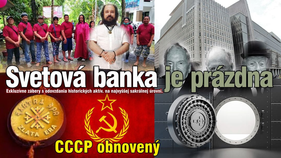 ⁣Svetová banka je prázdna. CCCP obnovený. Exkluzívne zábery z odovzdania historických aktív.