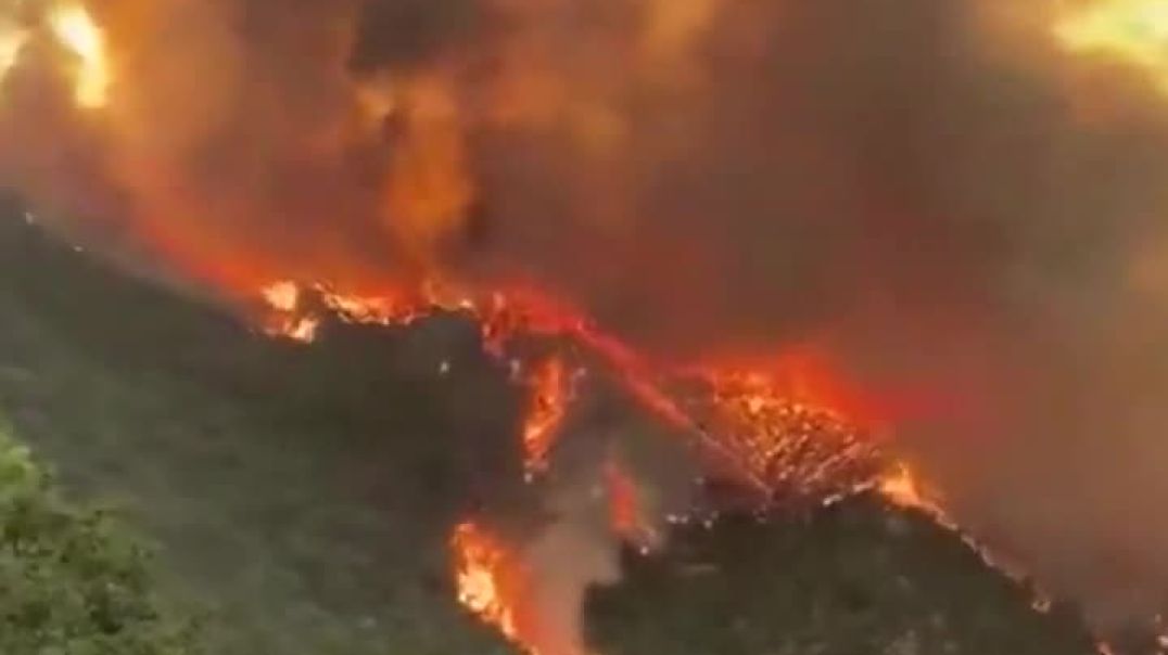 ⁣Лесные пожары в Канаде угрожают уничтожить город в западной провинции страны..