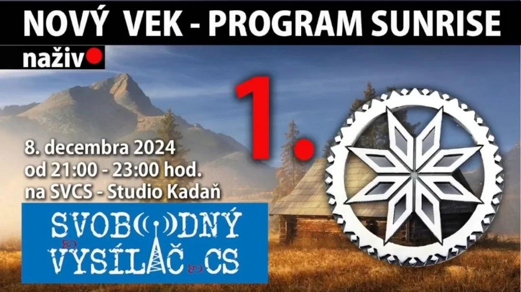 ⁣Relácia 01 | NOVÝ VEK - PROGRAM SUNRISE 8.12.2024