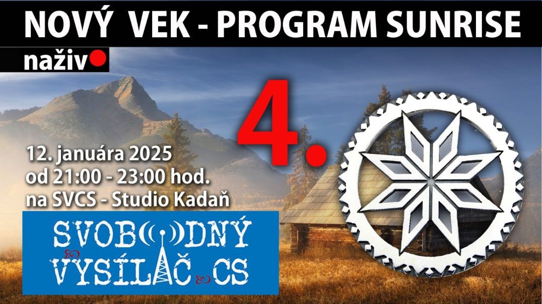 ⁣Relácia 04 | NOVÝ VEK - PROGRAM SUNRISE 12.1.2025