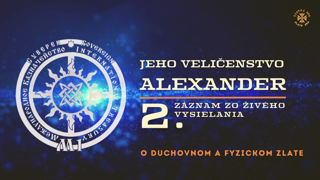 ⁣02 | J. V. Alexander o duchovnom a fyzickom zlate