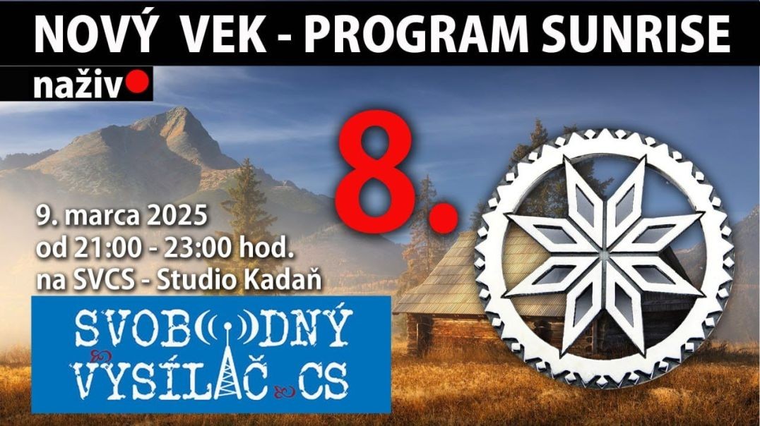 ⁣Relácia 08 | NOVÝ VEK – Hosť Arsenij Černomorov; 9.3.2025